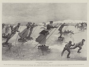 Un divertimento invernale popolare in Germania da Henry Charles Seppings Wright